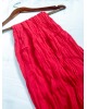 Everyday Cotton Scarf Red
