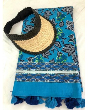Gypsy Sari Sarong Blue
